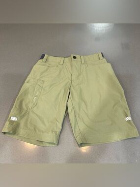 TRUEWERK 10" Cloud Stretch Work Shorts Olive Green Size small